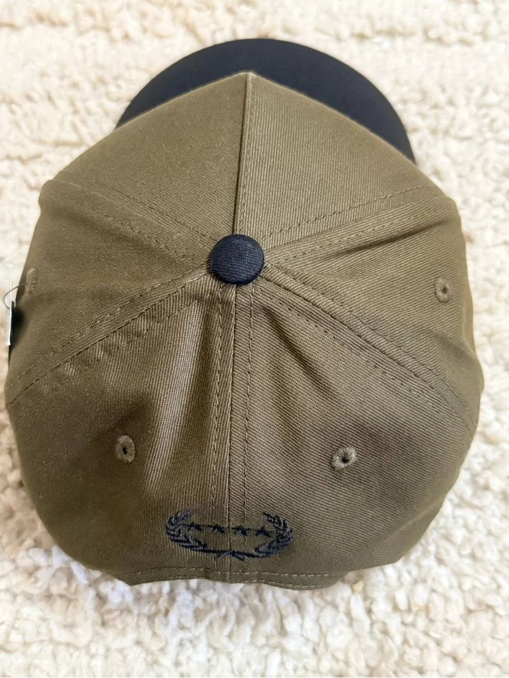Field Grade Beware Of Rott 2 Tone Twill Trucker Hat